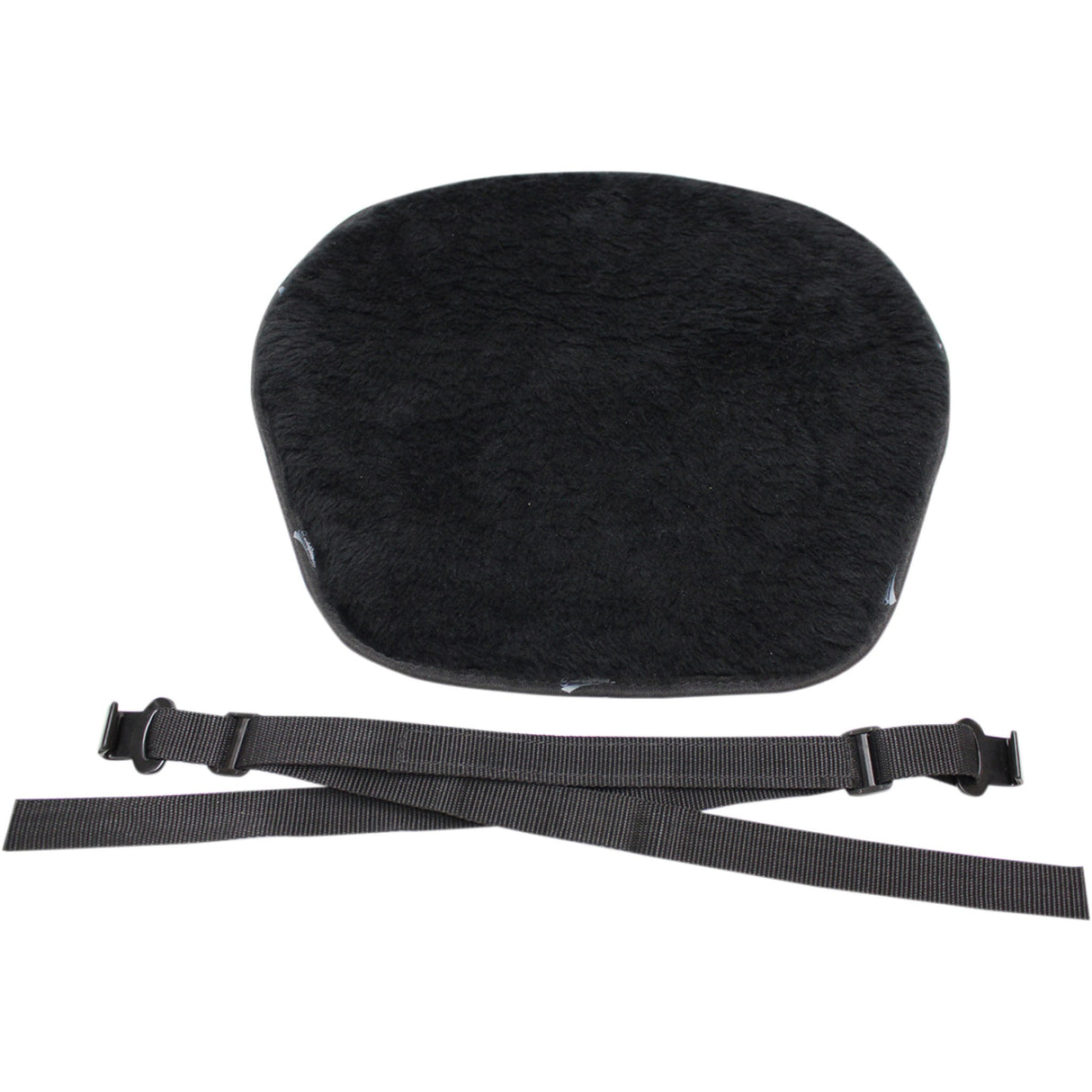 SADDLEMEN 0810-1654 BG990F GelCore™ Breathable Fleece Gel Seat Pad Pad - Seat - Breathable Fleece - Jumbo - Black