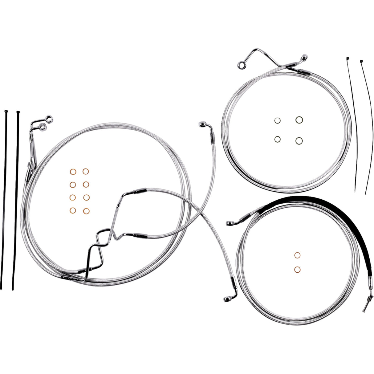 Magnum Shielding Cable Kit - 387928 For Harley Road King 2017-2020