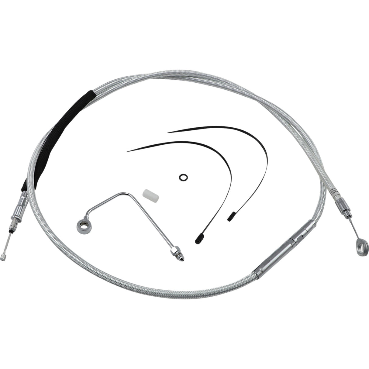 Magnum Shielding High-Efficiency Braided Sterling Chromite II® Clutch Cable /16" - 322820 For Harley Motorcycles 2006-2024