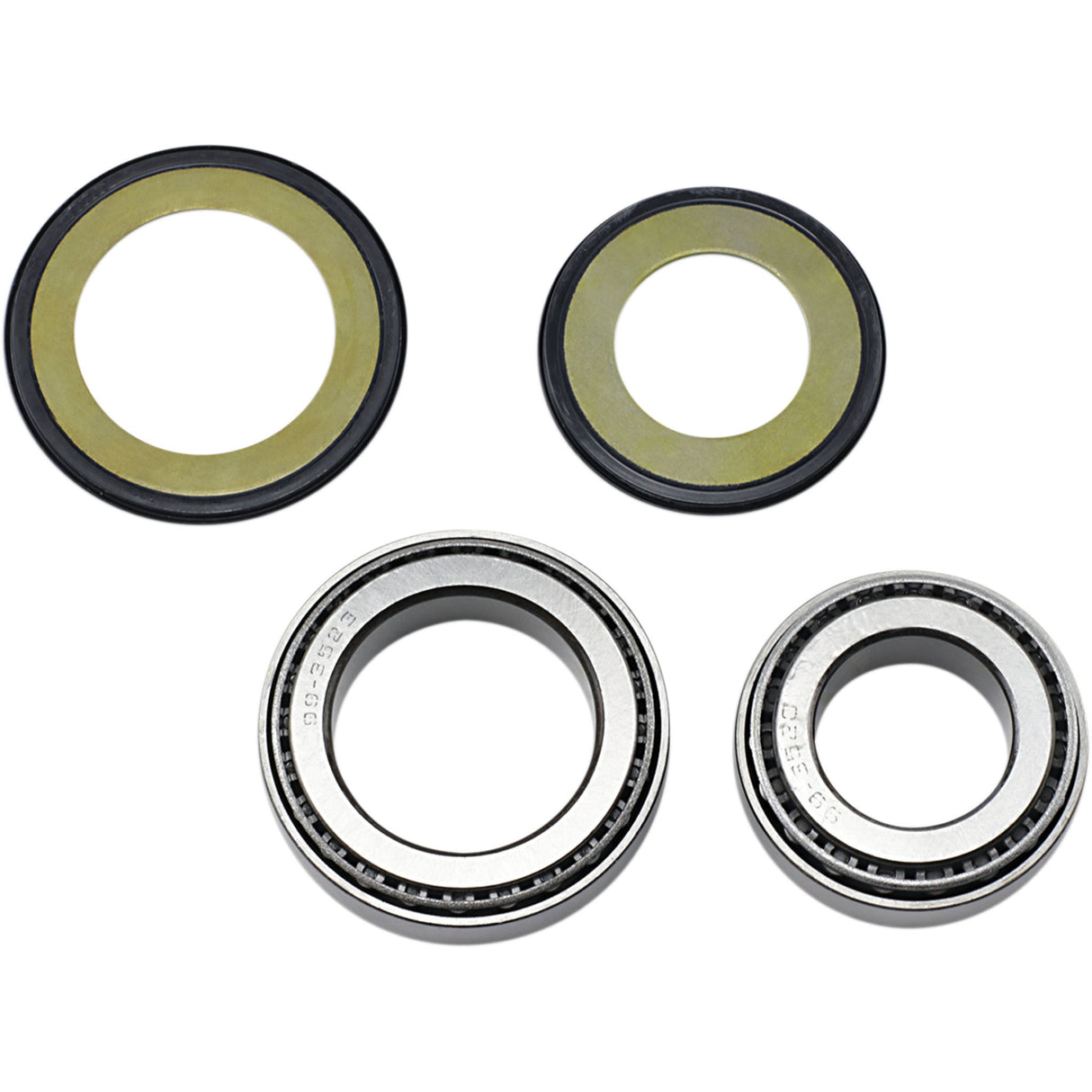ALL BALLS 22-1037 22-1037 Steering Stem Tapered Roller Bearings and Seals Kit Steering Stem Bearing