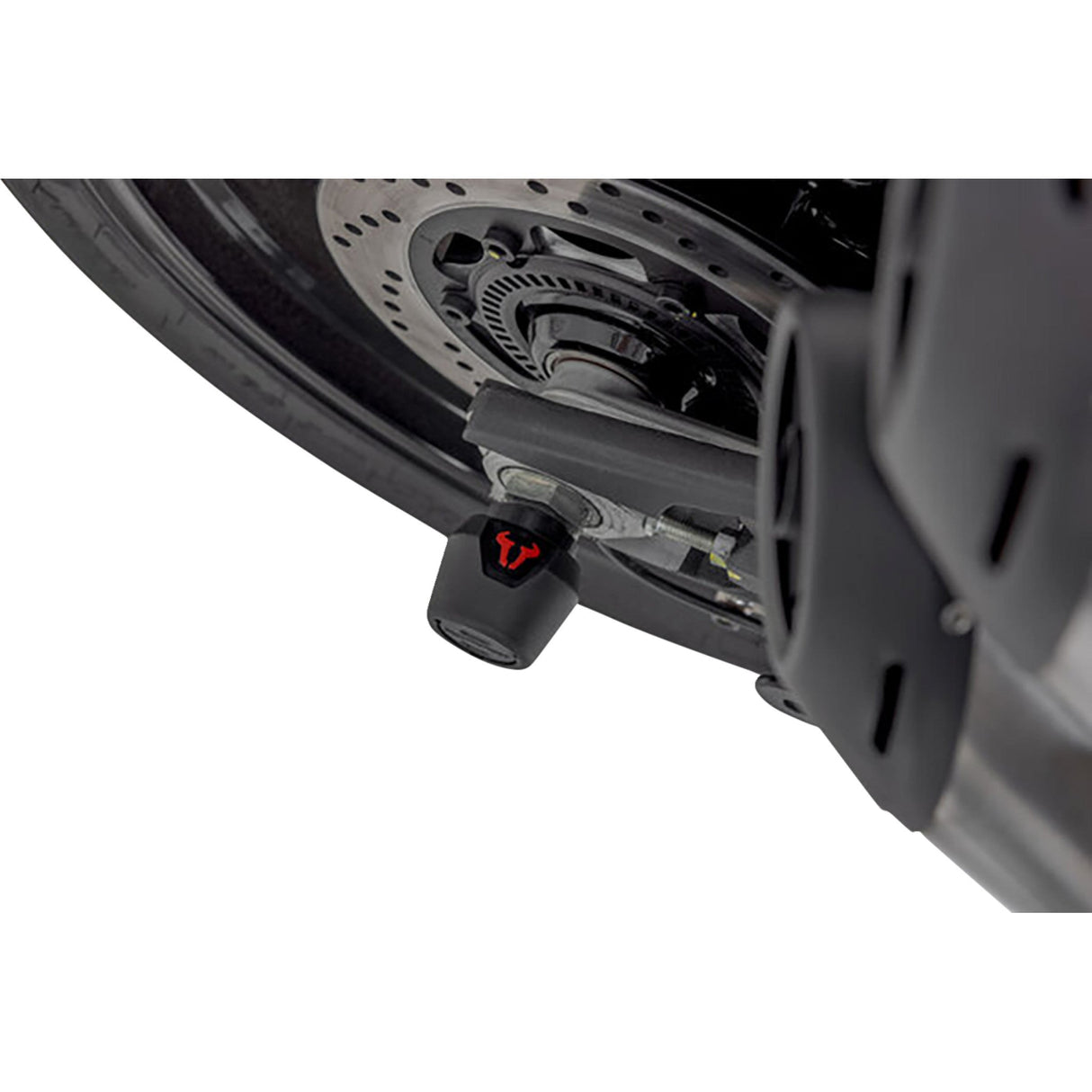 SW-Motech Rear Axle Slider Rear Set - STP.04.176.10801/B For Ducati Monster / Monster 937 / Monster+ 2021-2022 | Husqvarna Norden 901 Expedition 2023