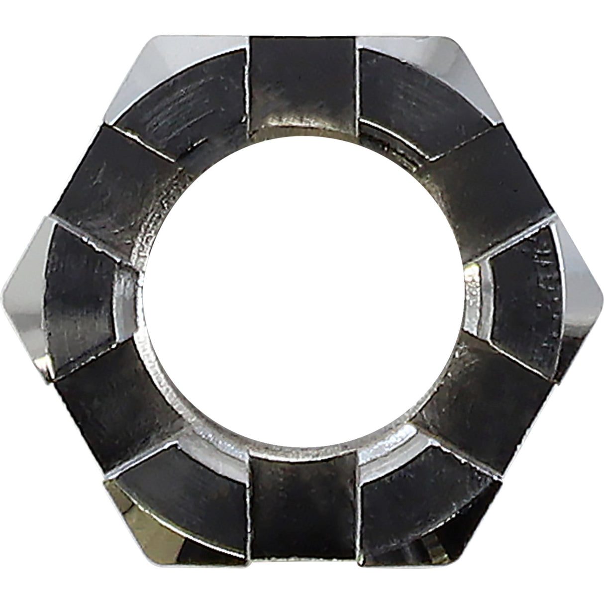 Drag Specialties Chrome Axle Nut Rear Chrome 1/2"-20 Thread For Harley Touring 2000-2001