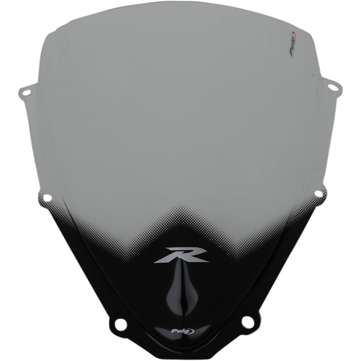 PUIG HI-TECH PARTS 2301-2366 4055W Z-Racing Windscreen Race Windscreen - 14" - Clear - Suzuki