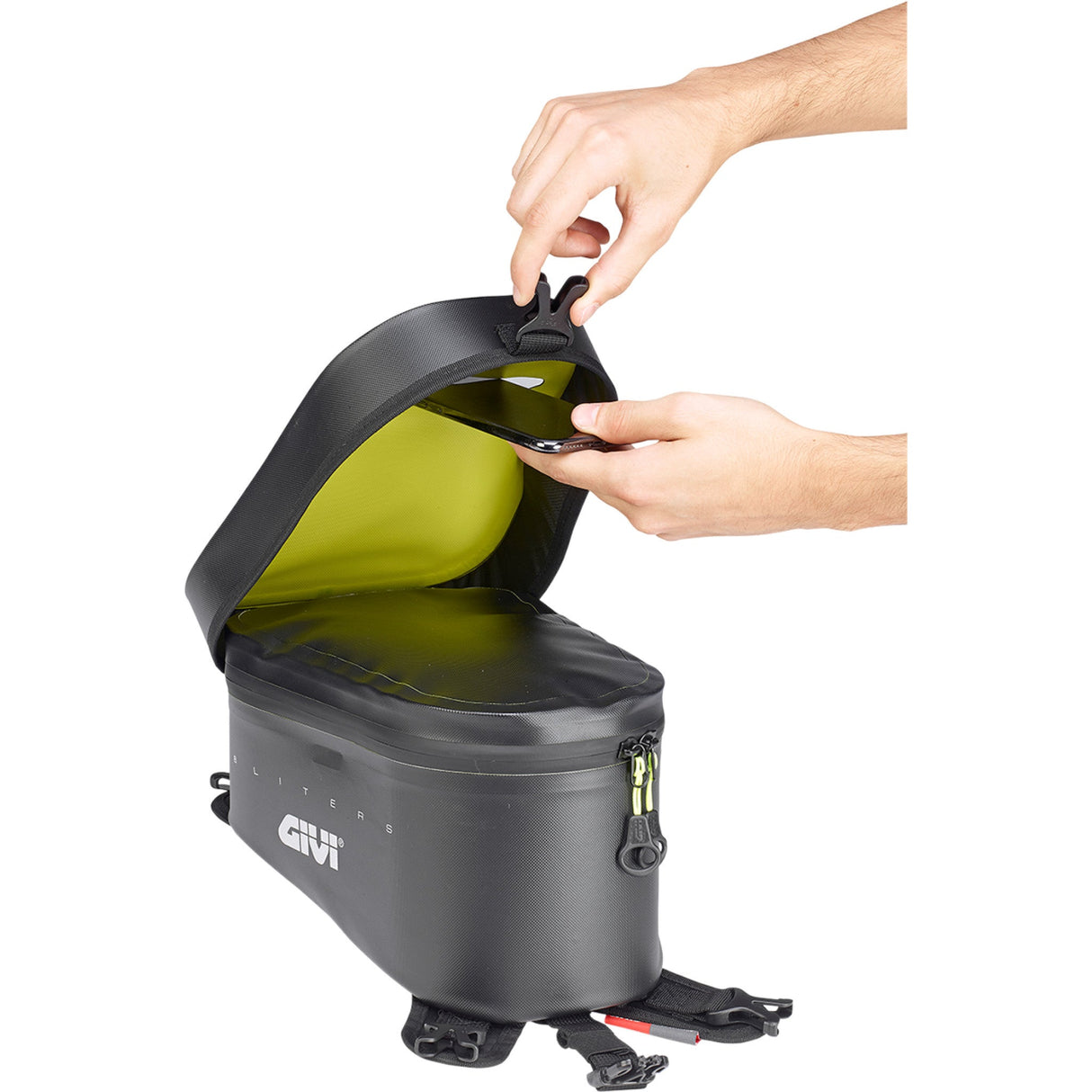 GIVI 3502-0327 GRT716 Gravel-T 10 Liter Tank Bag Tank Bag - Gravel-T - 10 Liter