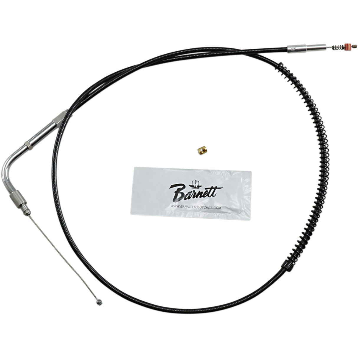 BARNETT 0651-0265 101-30-40025-06 Black Vinyl Throttle/Idle Cable - +6"