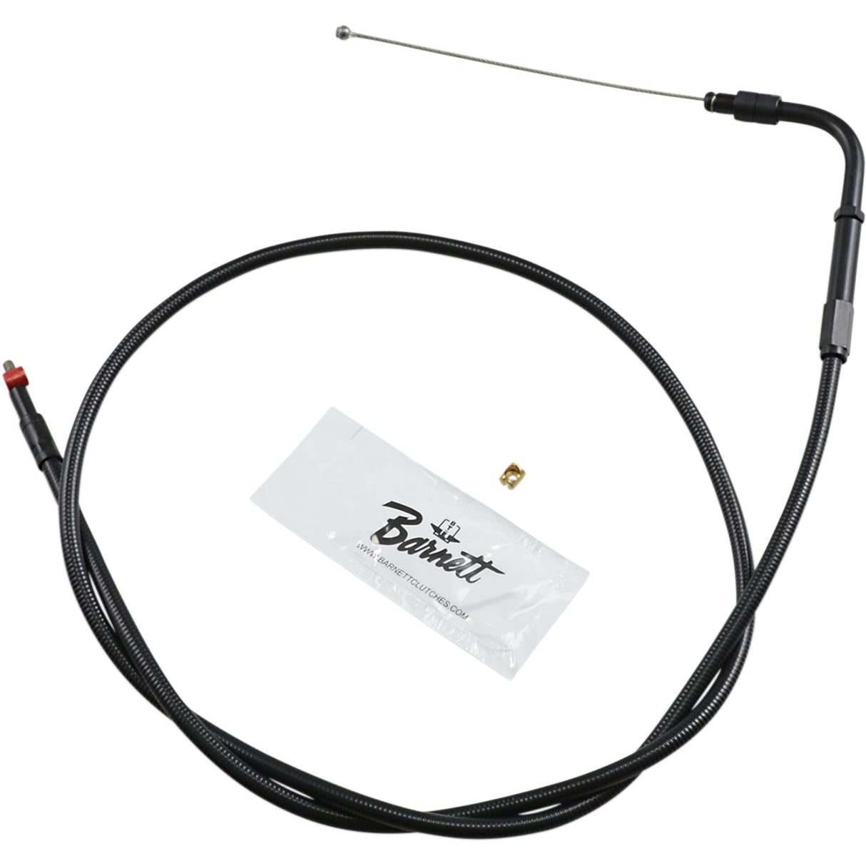 Barnett Stealth Series Throttle Idle Cable — Throttle +3" Dyna FXR Softail - 131-30-30015-03 For Harley 1996-2005