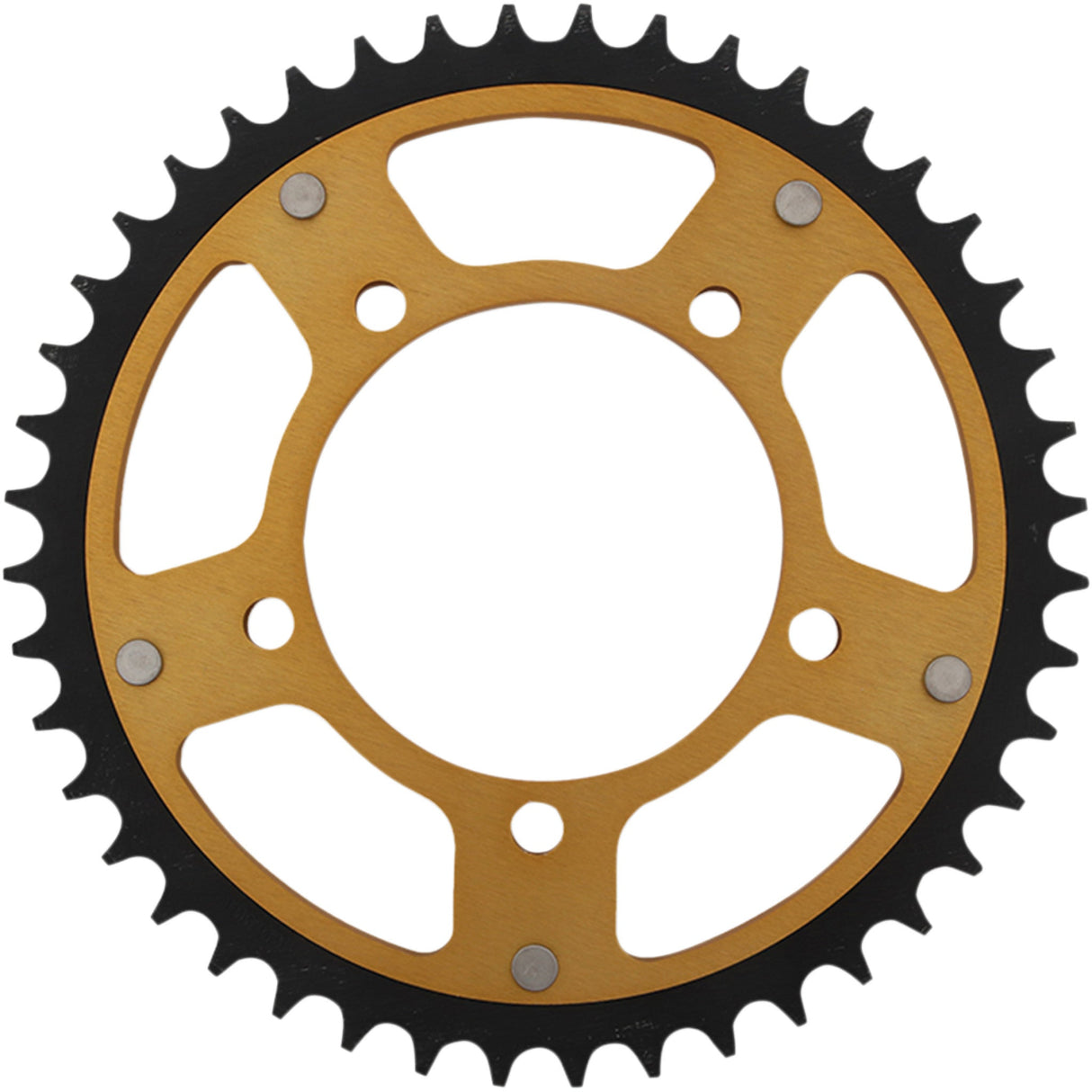 SUPERSPROX 1210-2019 RST-702-44-GLD Stealth Rear Sprocket 44 tooth - gold - aprilia