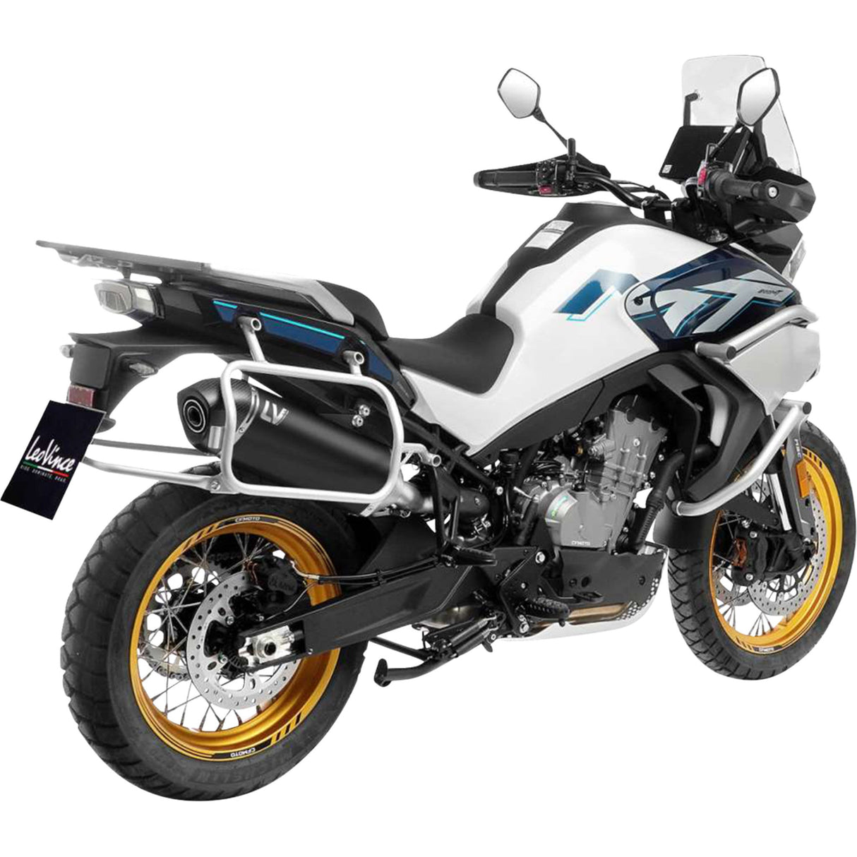 LEOVINCE 1811-4947 15618BU LV-14 Slip-On Muffler black - ktm/cf moto 790/800/890/901