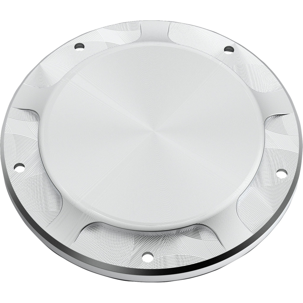 LA CHOPPERS 1107-0716 LA-P106-02 County Line Derby Cover - M8 Softail - Raw