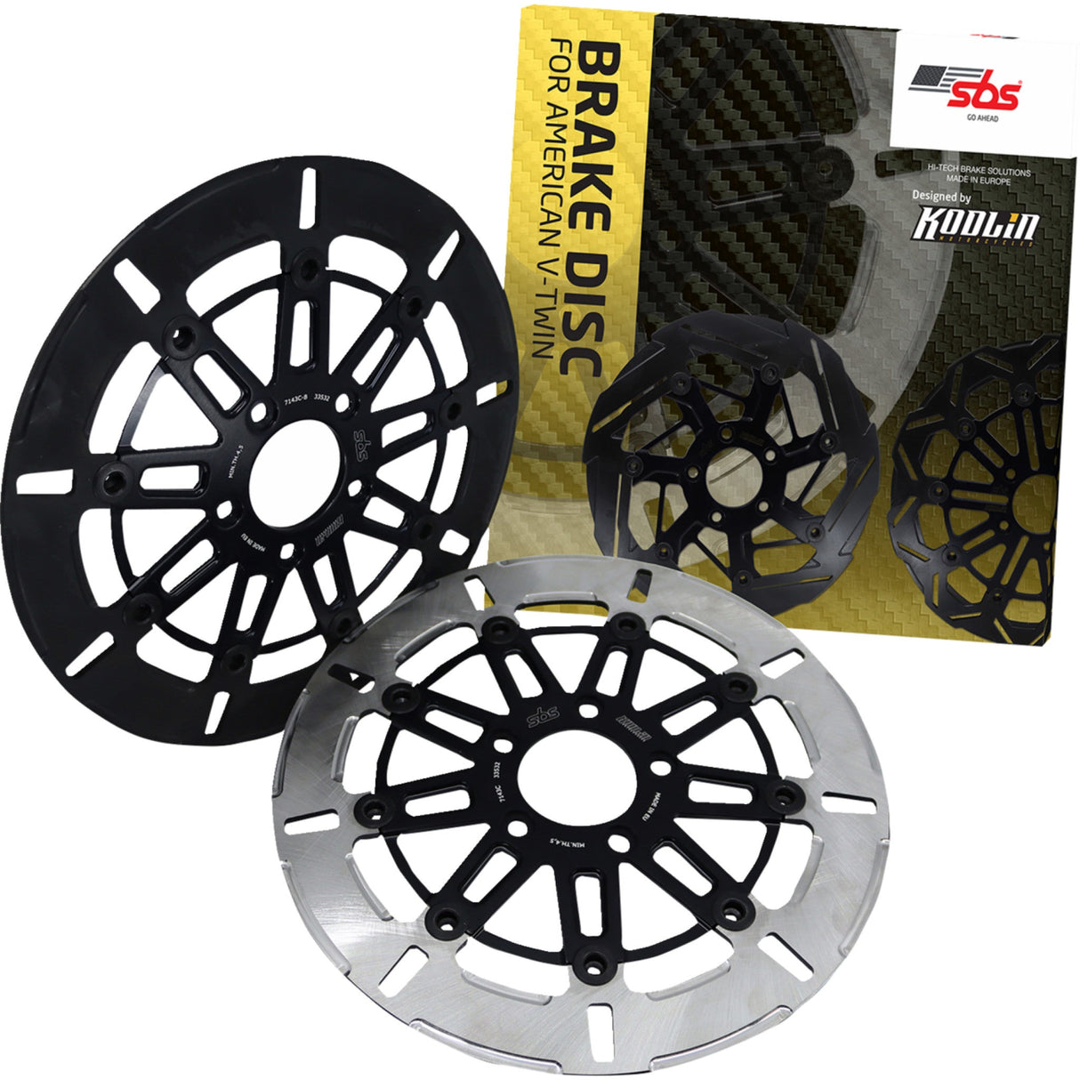 SBS 1710-4776 7143C Brake Rotor 9-spoke