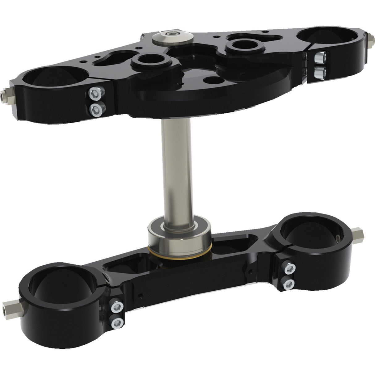 Hawg Halters Fork Triple Tree 62 Mm Black - 62FL24-AX23 For Harley Touring 2023-2024
