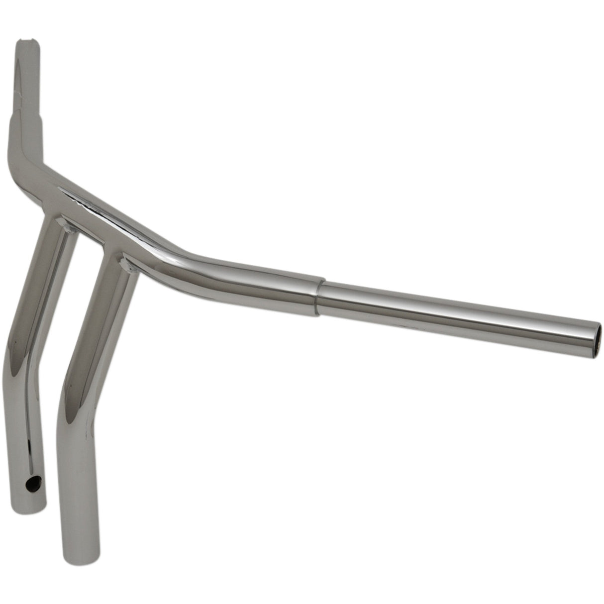 DRAG SPECIALTIES 0601-4277 1-1/4" Buffalo T-Bar 10" - tbw - chrome