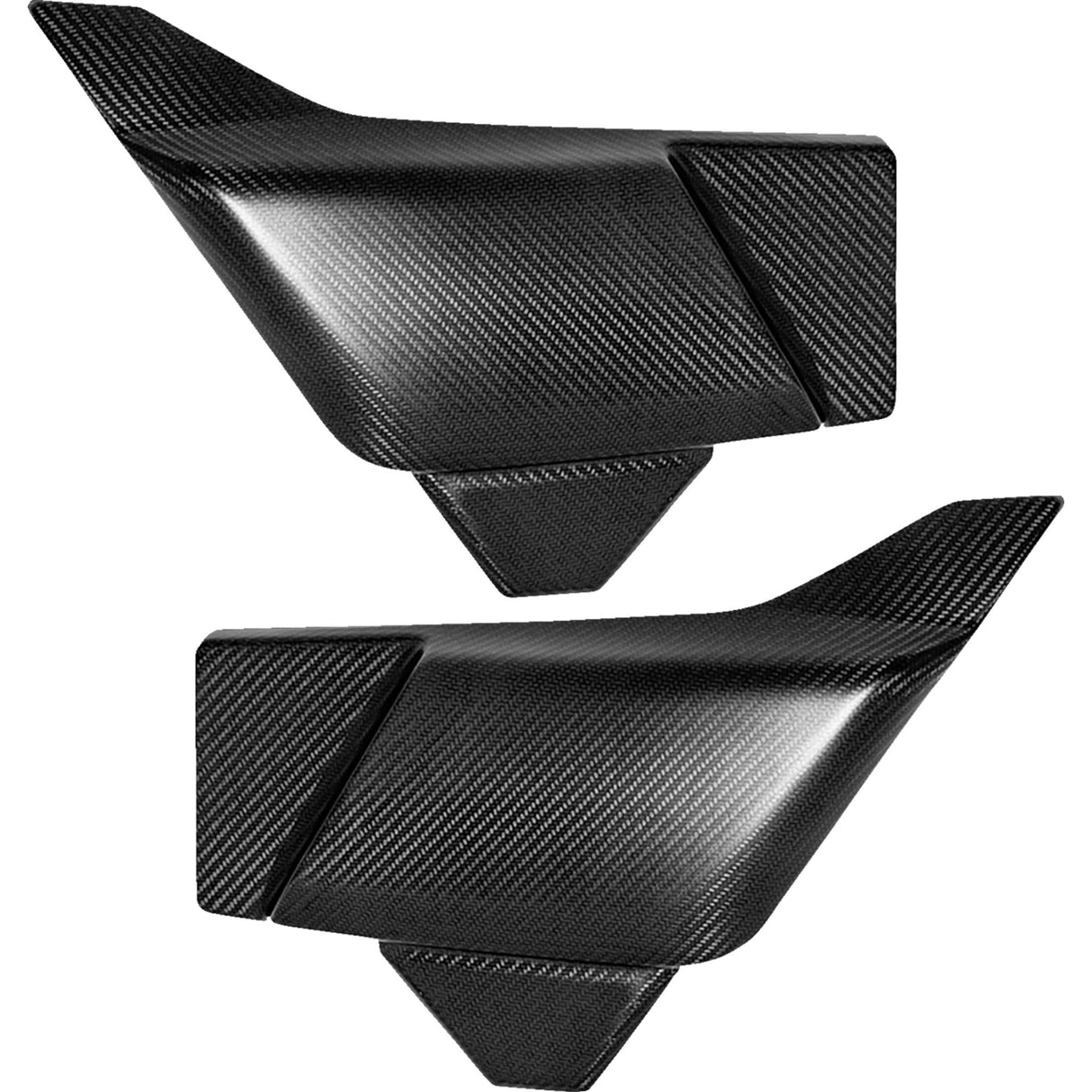 Saddlemen Side Cover Carbon Fiber Matte - CF-823-07-003M For Harley Touring 2023-2026