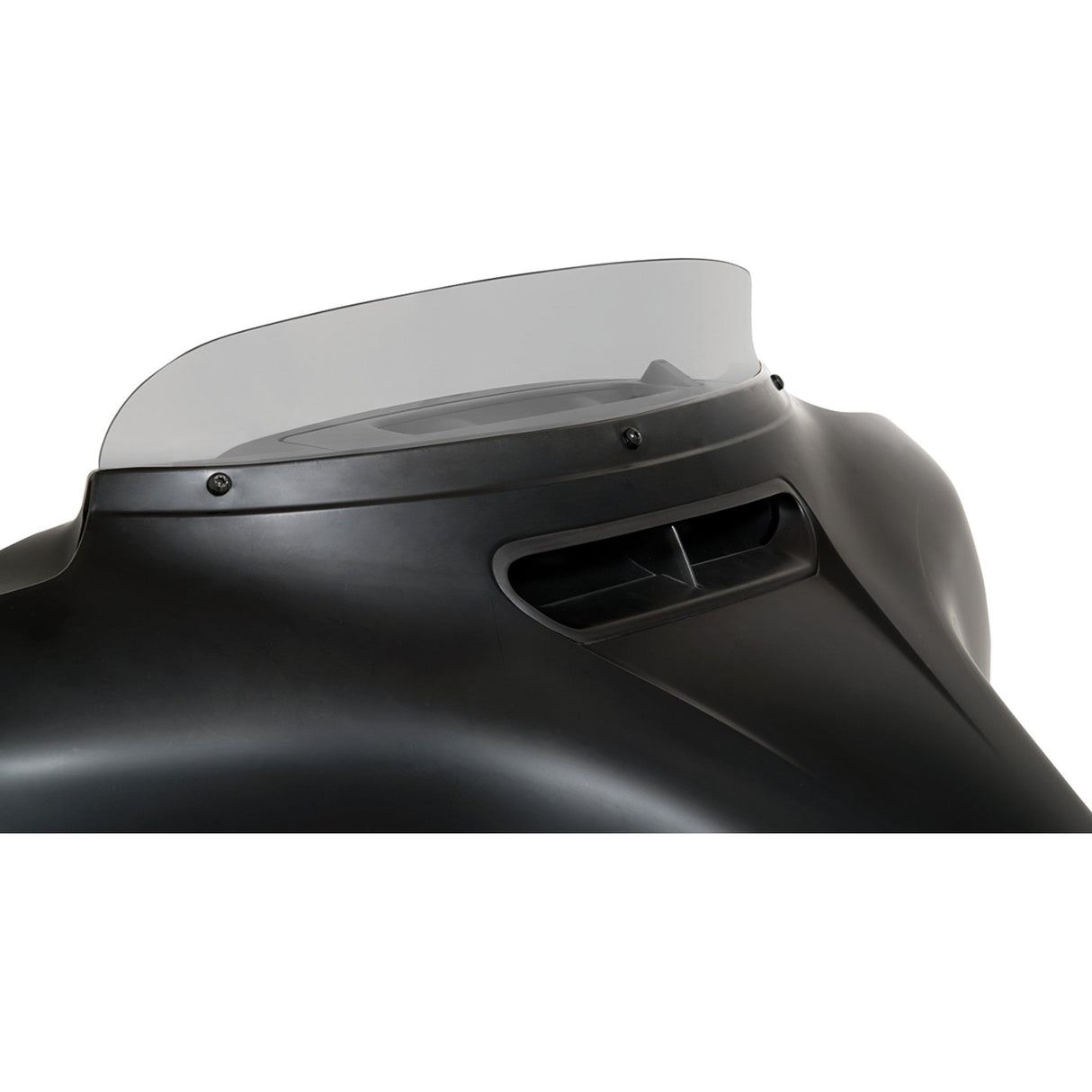 MEMPHIS SHADES 2310-0675 MEP87808 Batwing Spoiler Windshield - 3" - Ghost - FLH