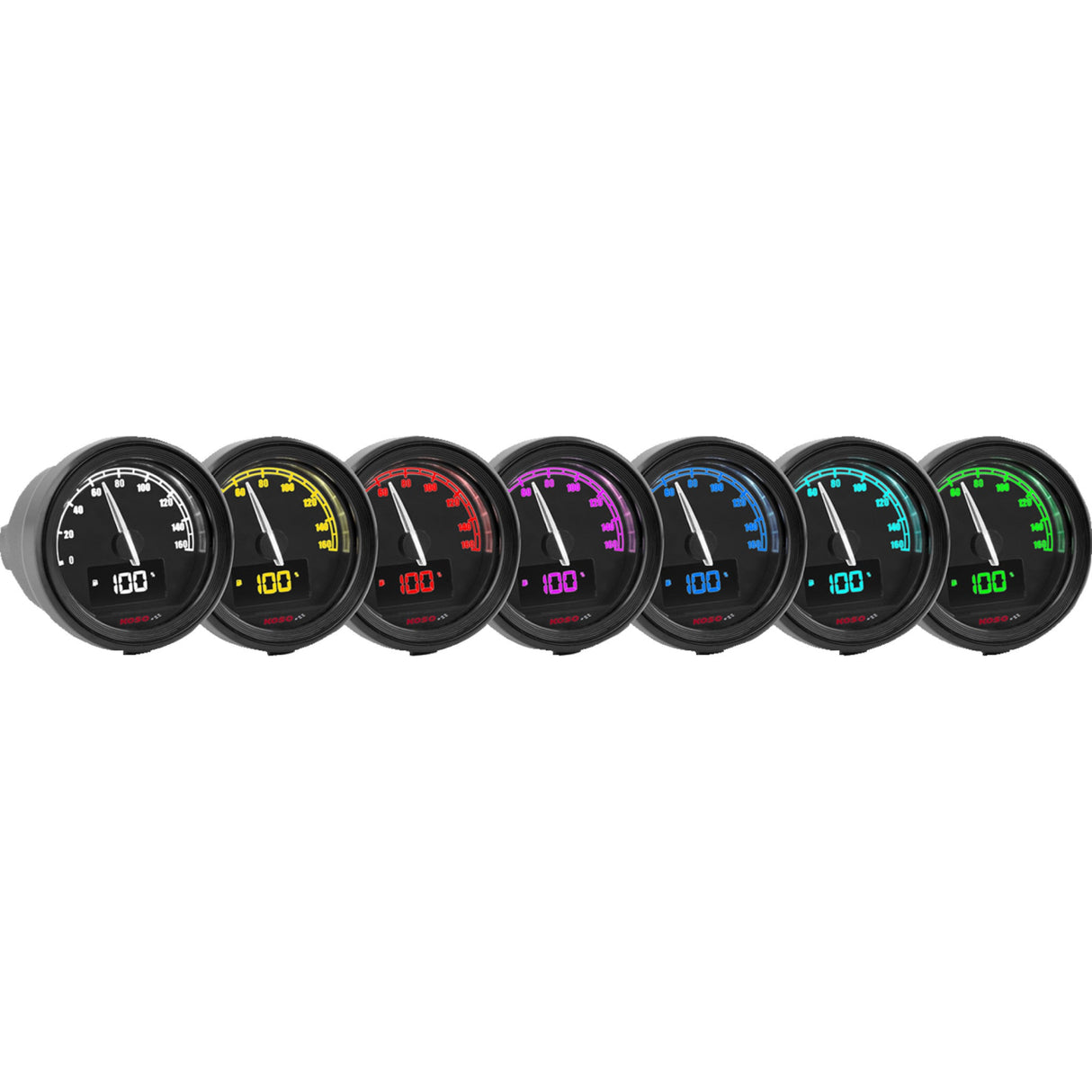 KOSO NORTH AMERICA 2210-0667 BA086001-HD TNT-05S - Speedometer Gauge d48
