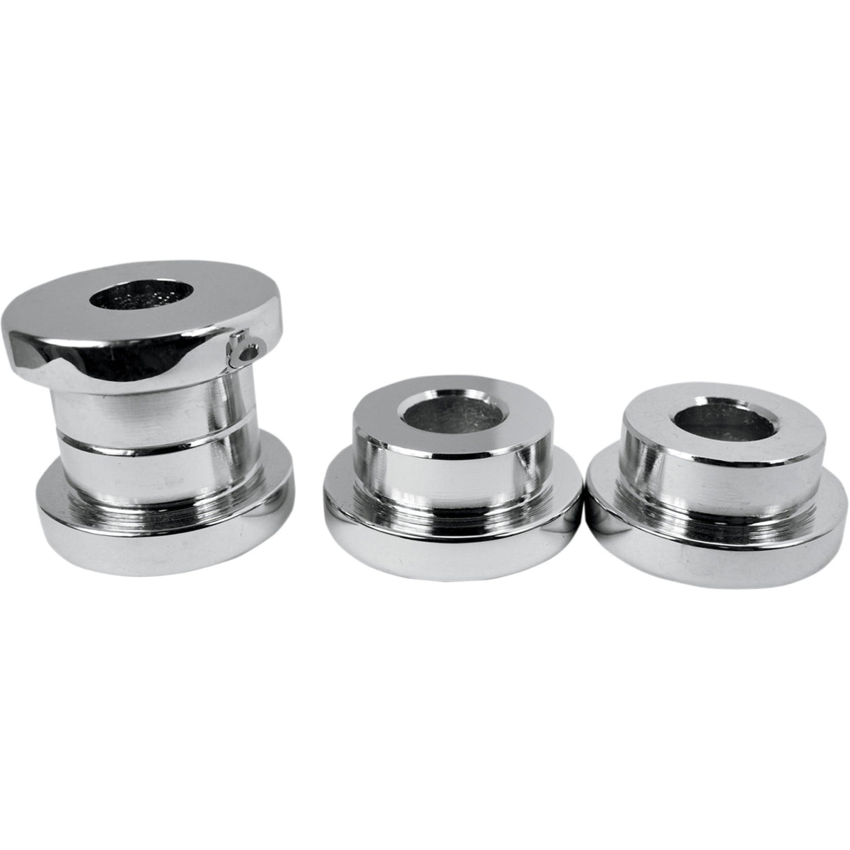 LA CHOPPERS 0602-0575 LA-7400-50 Solid Handlebar Riser Bushing - Riser Bushings - Solid - Chrome
