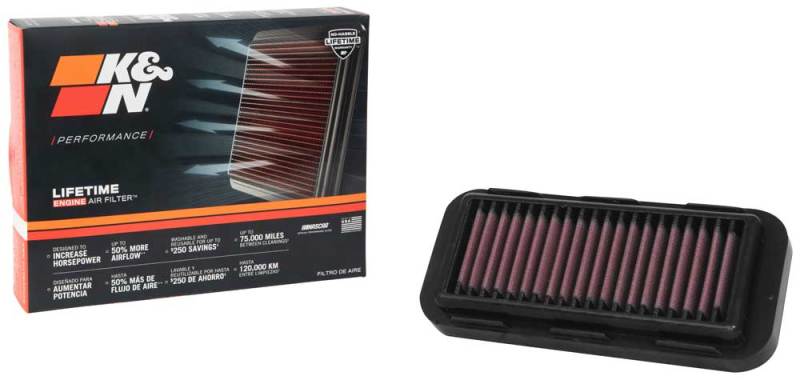 K & N Engineering Replacement Air Filter (incl. Limited Dark Horse) 108 CI - PL-1720 For Indian 2020-2024