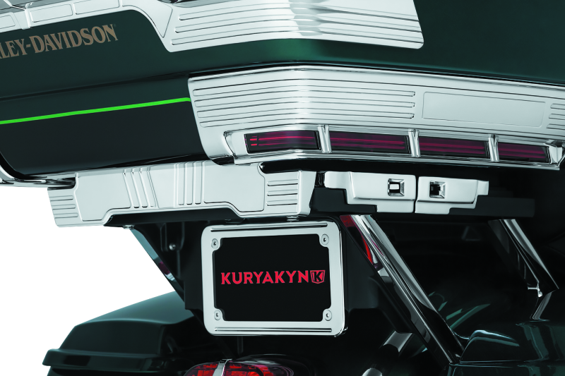 Kuryakyn 8731 Quick Adjust Tour-pak Relocator 14-Up Touring Chrome