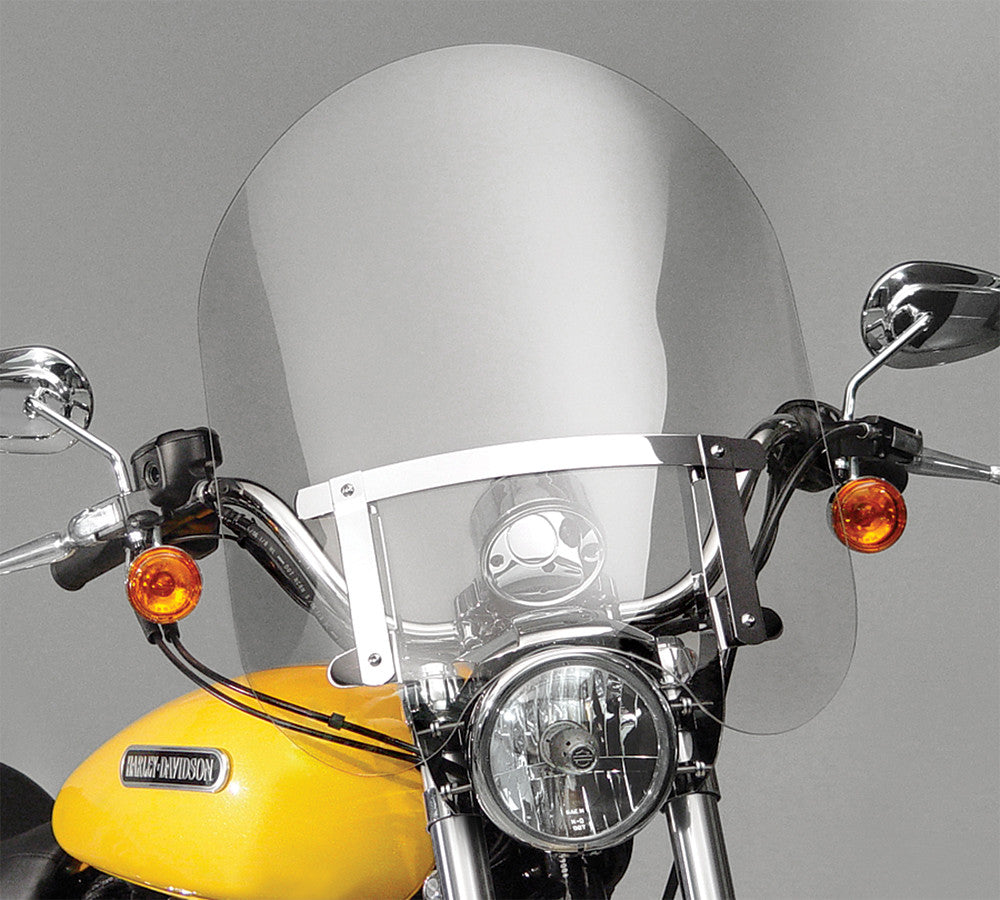 National Cycle Dakota 3.0 Windshield 20.5X18. - N2310 For Harley 1979-2017 | Suzuki 650 Savage / Boulevard 1995-2009