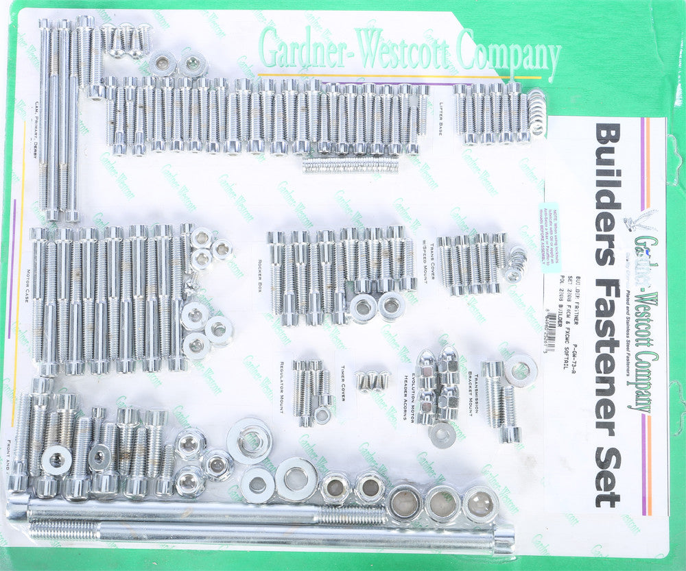Gardner-Westcott BIG Twin Builder SET Fxcw AND Fxcwc Models - P-GW-73-A For Harley Softail Rocker 2008-2011