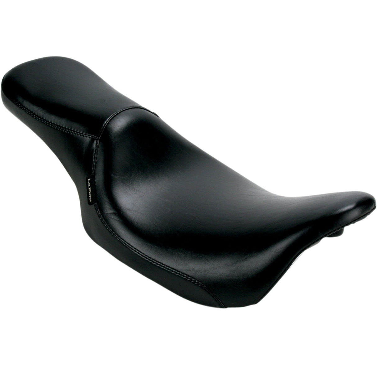 LePera Silhouette 2-Up Seat Smooth Black - LK-847 For Harley Touring 2008-2023