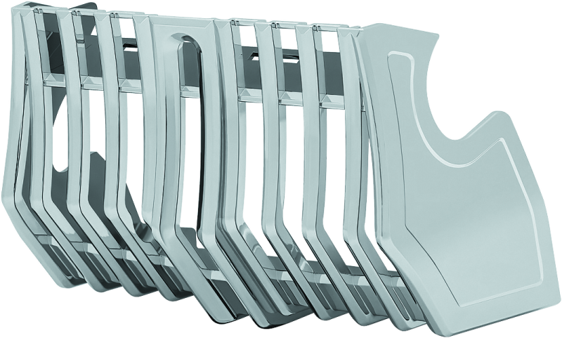 Kuryakyn Coolant Pump Cover Milwaukee-8 Chrome - 6414 For Harley Touring 2017-2025