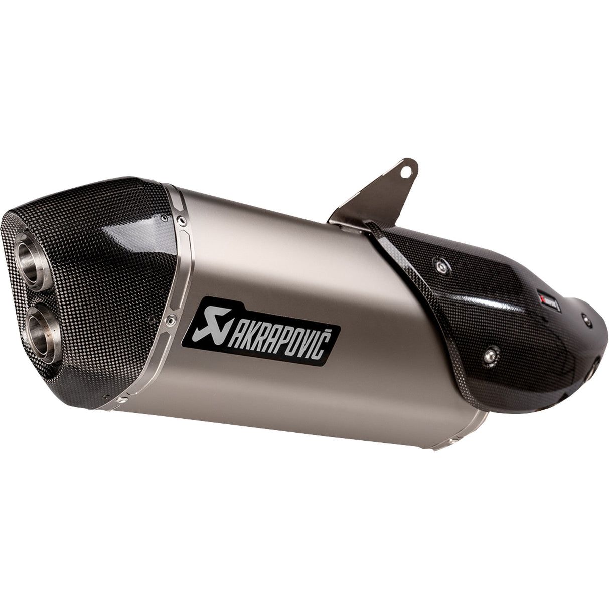 AKRAPOVIC 1801-1497 S-HD12SO1-HAFT Slip-On Line Muffler titanium