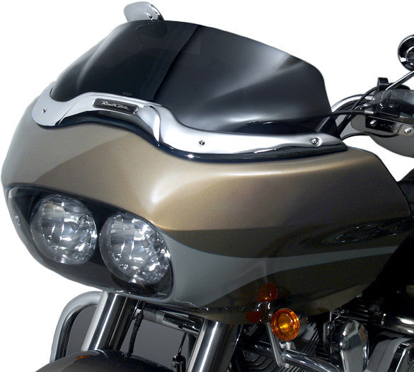 National Cycle Wave Windscreen 6.25" Dark - N27406 For Harley Road Glide 1998-2013