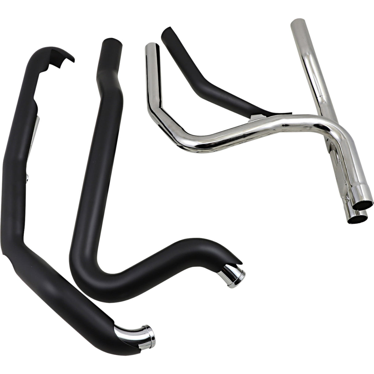 Cobra PowerPort 2-Into-2 Header System - 6254RB For Harley Touring 2010-2016