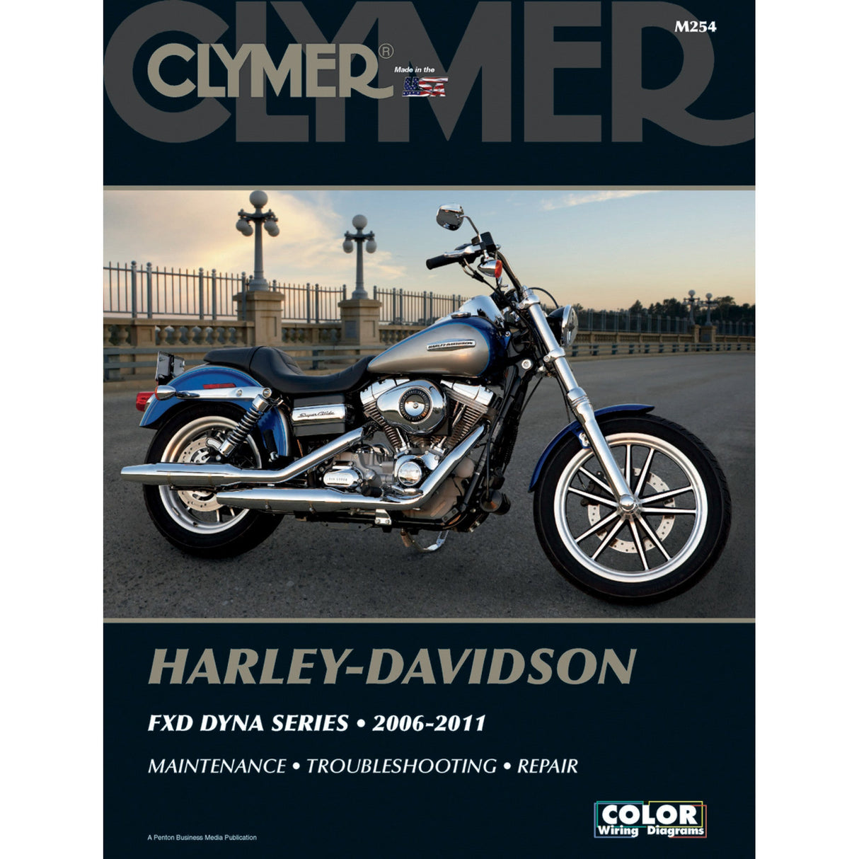 CLYMER 4201-0214 CM254 Motorcycle Repair Manual Manual - FXD Dyna Series