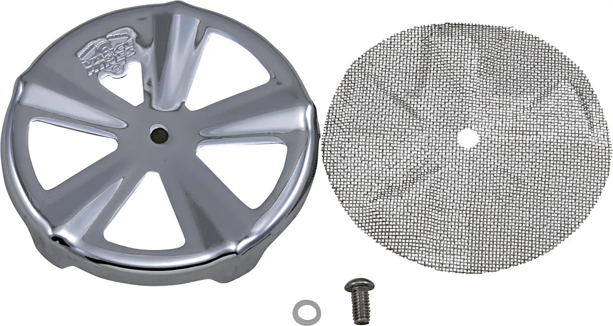 Air Cleaner Cover — Skullcap Crown