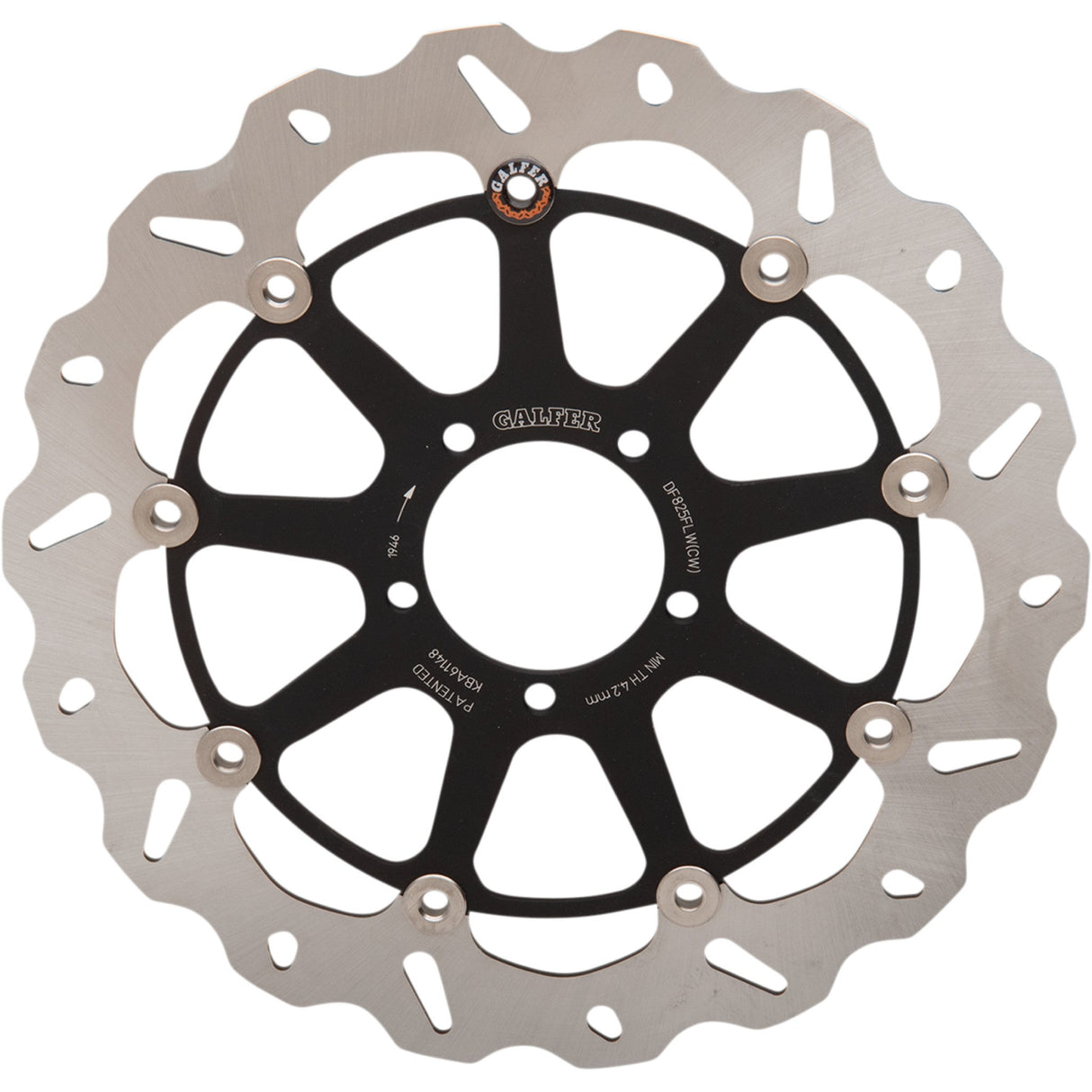 Galfer Wave® Brake Rotor - DF825CWD Ducati Motorcycles 2014-2023