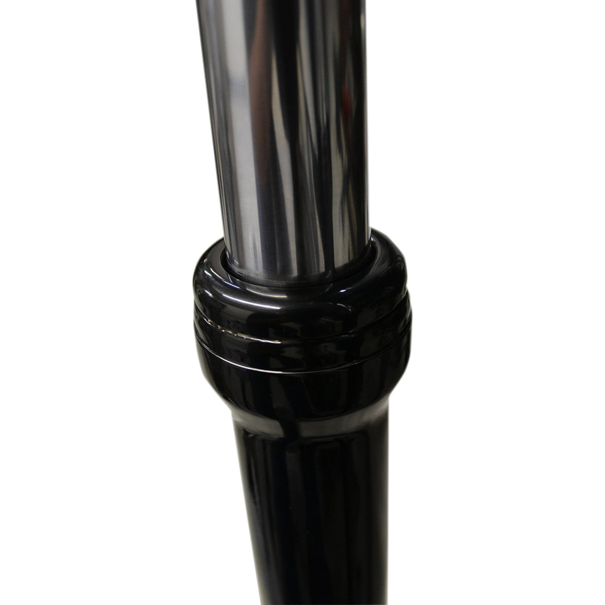 LA Choppers Fork Dust Covers 39 Mm Gloss Black Powder-Coat - LA-7503-39B For Harley 1984-2022