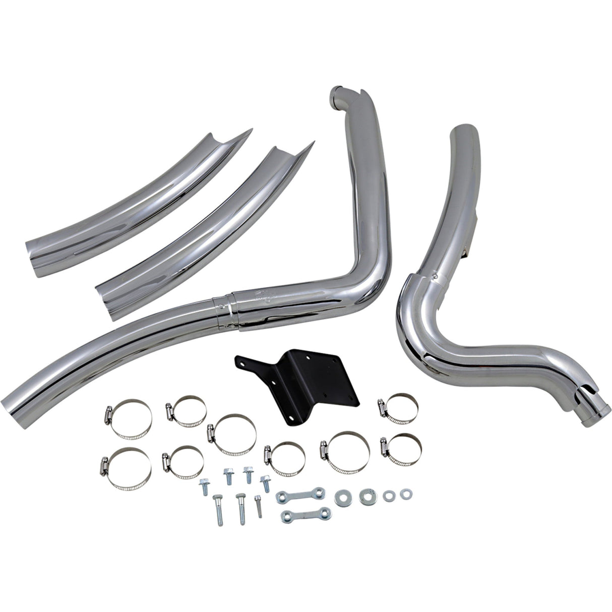 Vance & Hines Big Radius 2-Into-2 Exhaust System - 26007 For Harley Dyna 1991-2005
