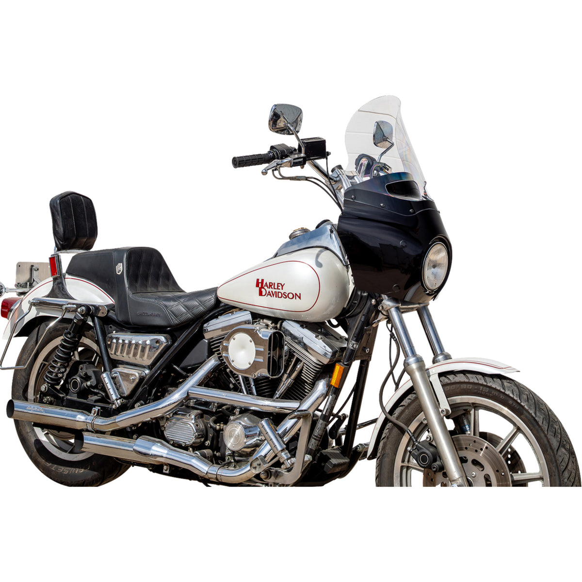 KLOCK WERKS 2310-1011 KWW-06-0613-C Flare® Windshield for Road Warrior Fairing Flare® Windshield - Road Warrior Fairing - 15" - Clear