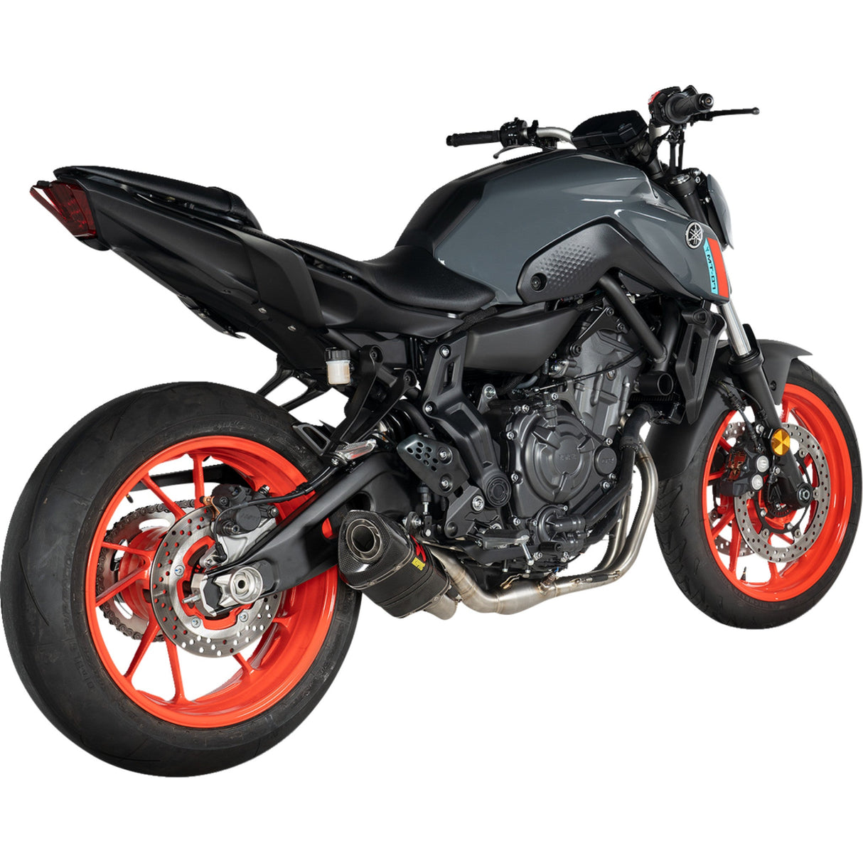 AKRAPOVIC 1810-2226 S-Y7R2-AFC Racing Line Exhaust System Stainless Steel/Carbon Fiber Race Exhaust