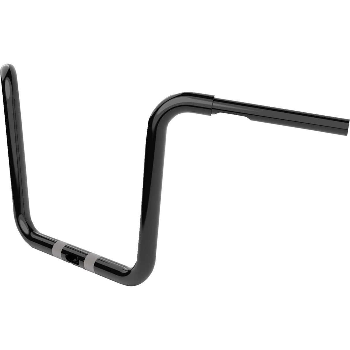 LA Choppers Twin Round Handlebar 12" Black - LA-7324-12B For Harley Road Glide 2015-2023