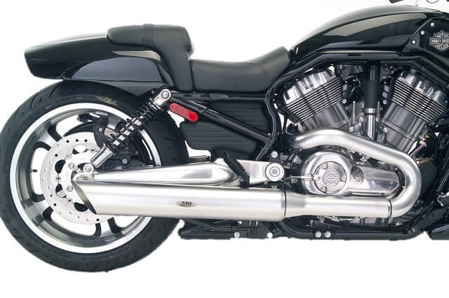Tab Performance V-ROD Muscle Satin Nickel Pipes For Harley -Rod Muscle 2009-2017
