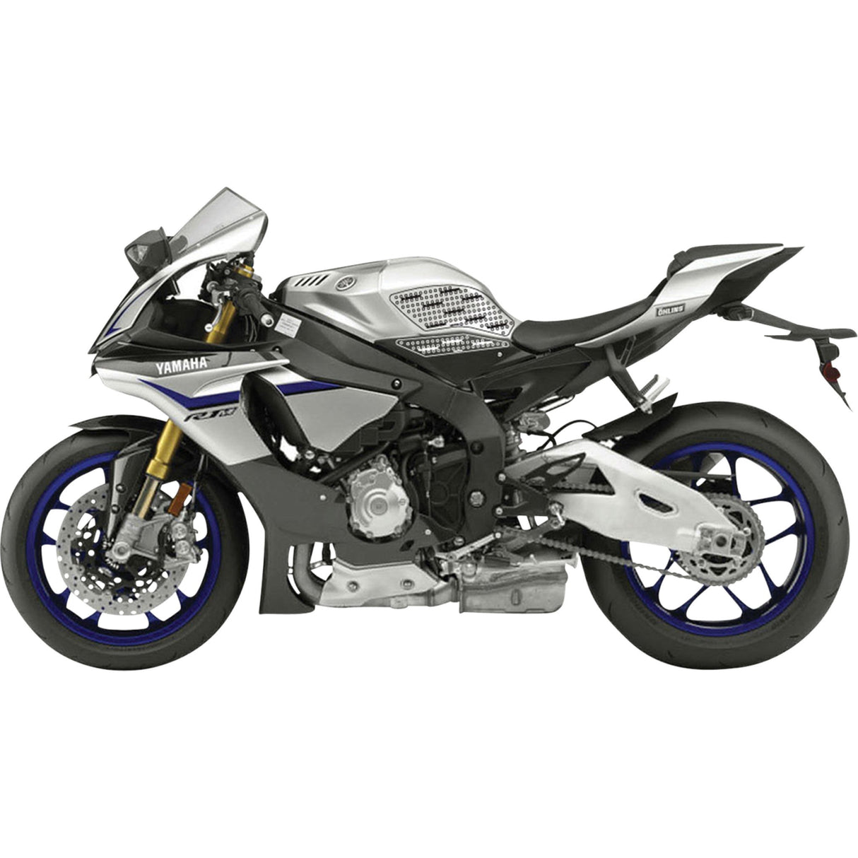 STOMPGRIP 4320-1878 55-10-0099H Volcano Profile Traction Pad Tank Kit Traction Kit - Clear - Yamaha