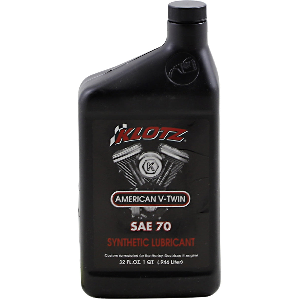 KLOTZ OIL KH-70 KH-70 V-Twin Synthetic Straight Weight Motor Oil V Twin Synthetic Oil - 70W - 1 U.S. quart