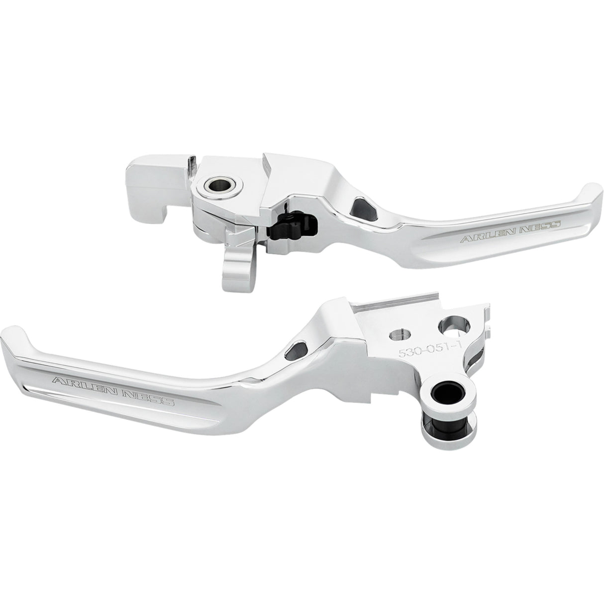 Arlen Ness Method Lever Set Chrome - 530-039 For Harley Touring 2023-2026