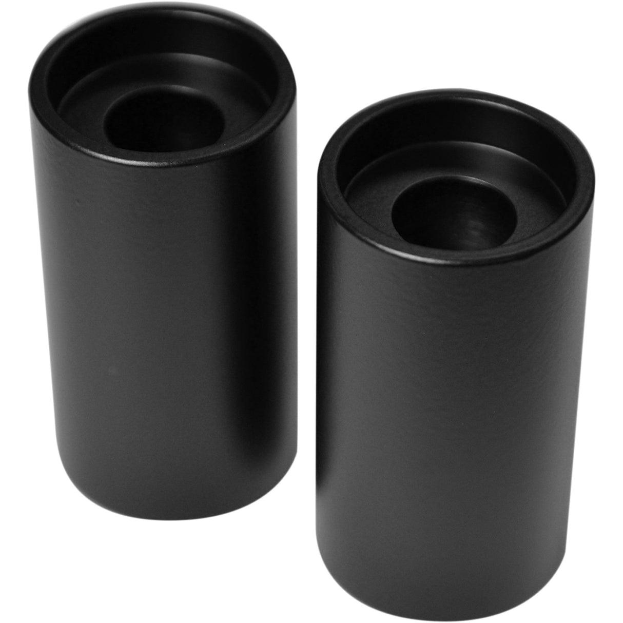 LA CHOPPERS 0602-0802 LA-7413-03M Handlebar Riser Extension Riser Extensions - 2" - Flat Black