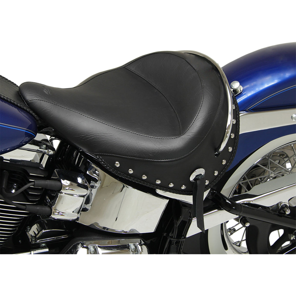 Mustang Wide Seat - 76231 For Harley Softail Deluxe 2005-2017