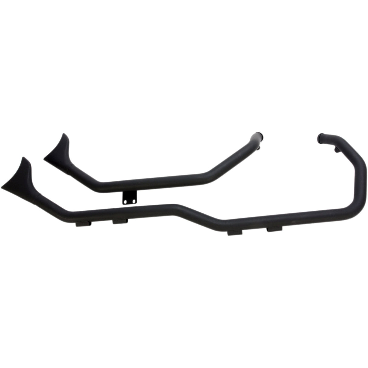 Paughco Fishtail Duals 2-Into-2 Exhaust System - 7194SBSB For Harley Sportster 2014-2020