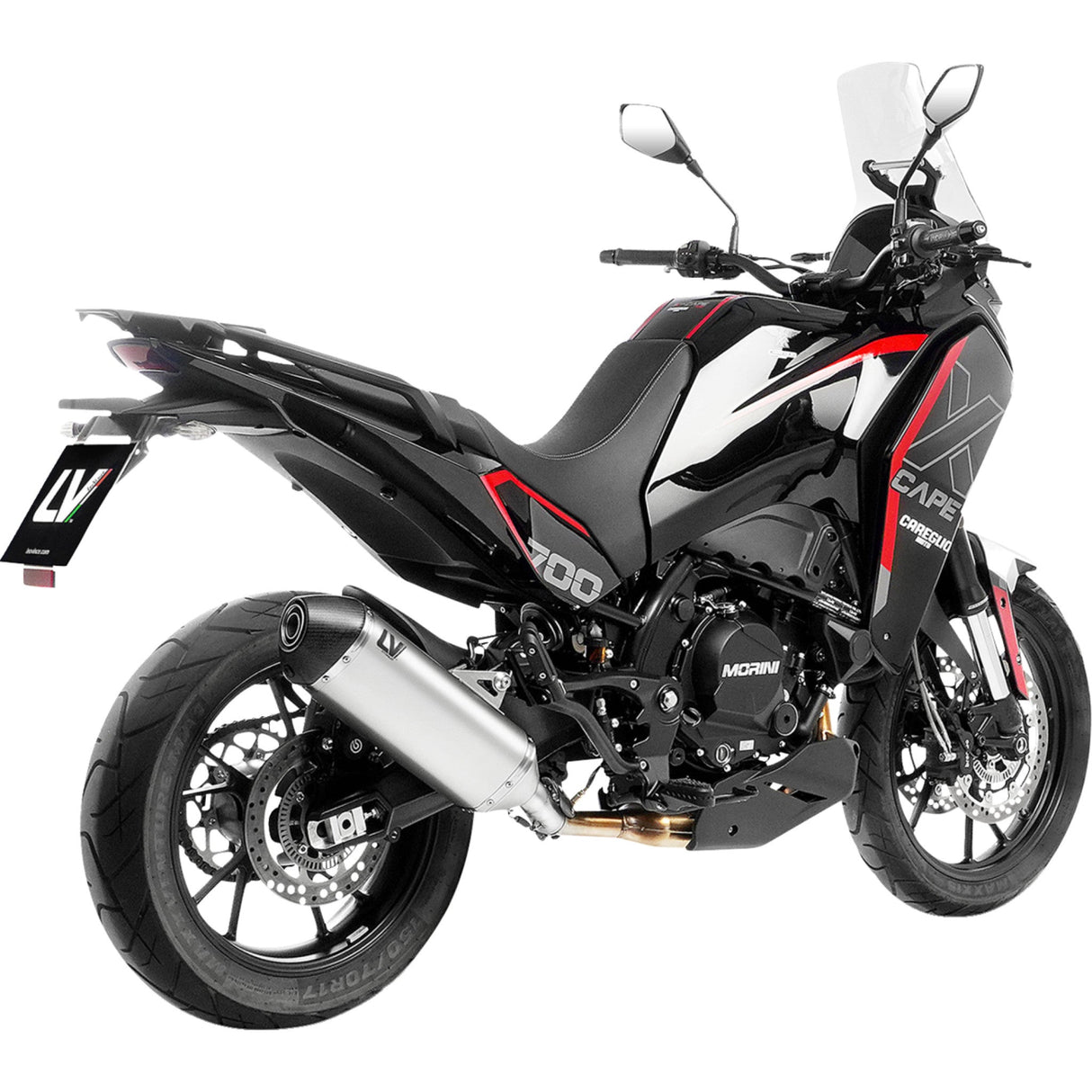 Leovince LV-14 Muffler - 15633TU Moto Morini -Cape 700 2026