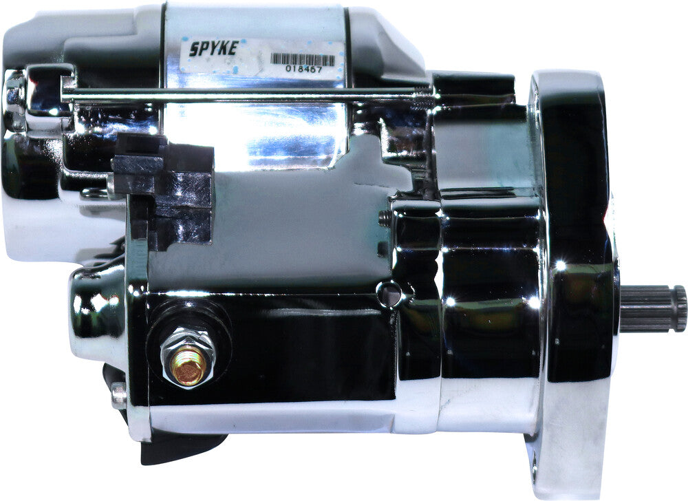 Spyke Starter 14.KW Chrome ` - 412210 For Harley Motorcycles 2006-2017