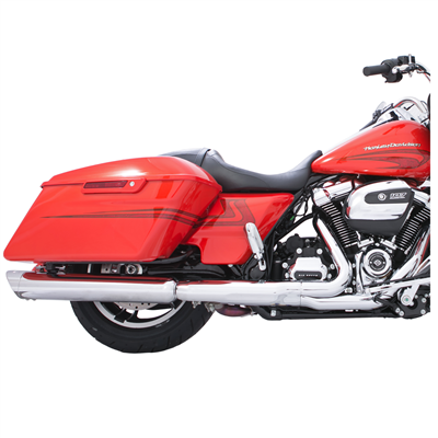 Tab Performance 4" B.A.M. Stick Slip-On Mufflers | Chrome 121-1295