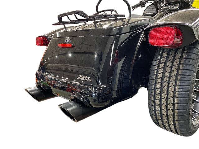 Tab Performance 4.5" B.A.M Stick Slip-On Mufflers | Black - No Tips, No Baffles 121-2293-N-NB