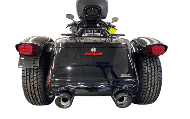 Tab Performance 4.5" B.A.M Stick Slip-On Mufflers | Black - No Tips, No Baffles 121-2293-N-NB