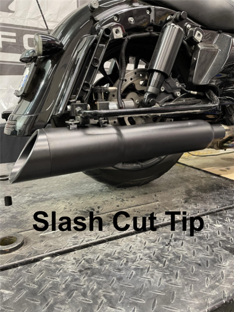 Tab Performance 50 Cal (5") Slip-On Mufflers | Black - 2017-Up, No Tips, Zombie Baffles 121-2299-N-Z